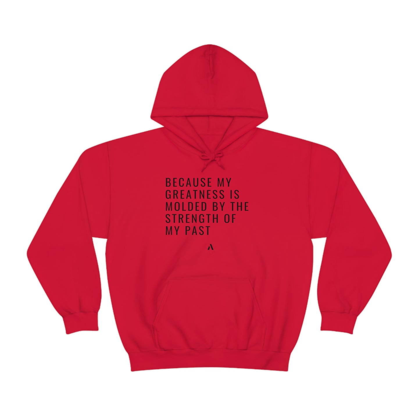 Because My Greatness Is Molded By My Past Unisex Heavy Blend Hooded Sweatshirt