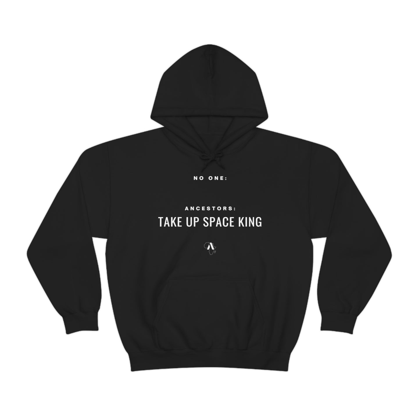 Take Up Space King Unisex Heavy Blend Hooded Sweatshirt