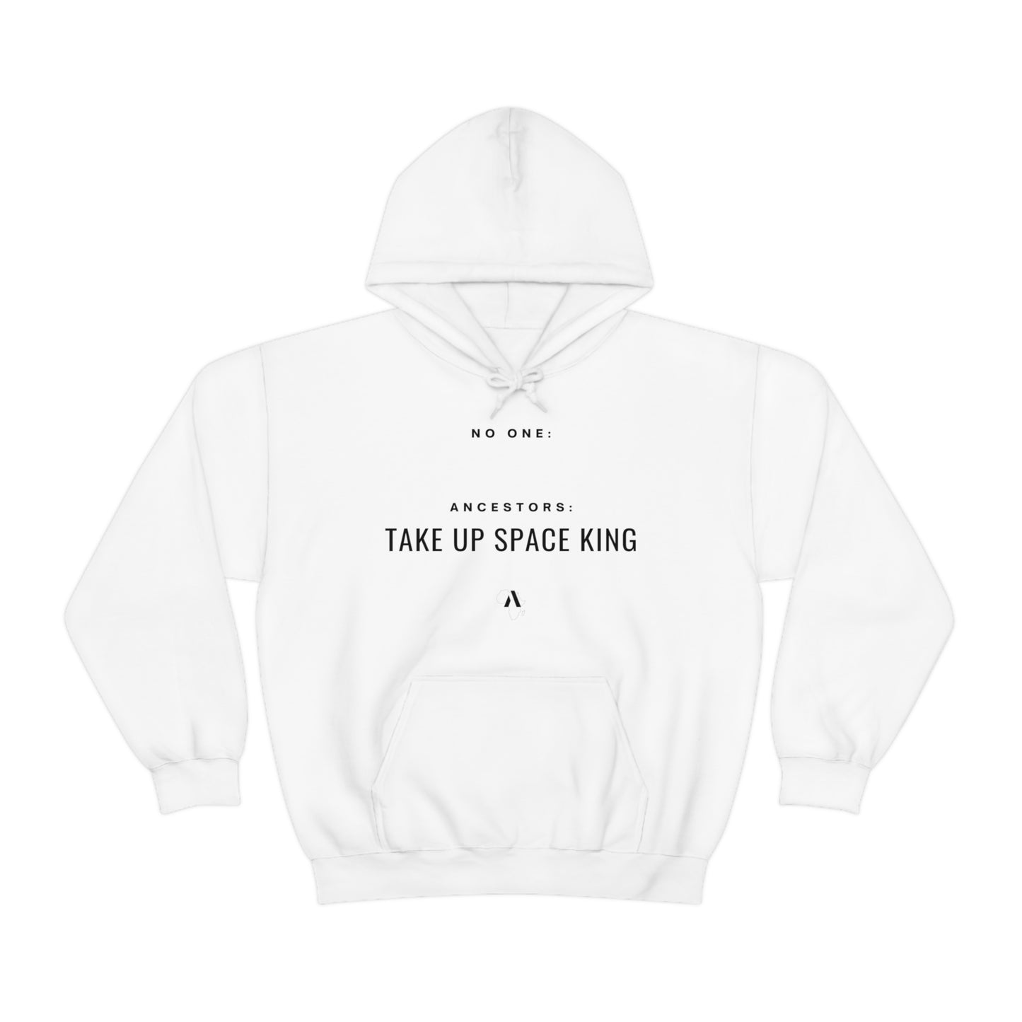 Take Up Space King Unisex Heavy Blend Hooded Sweatshirt