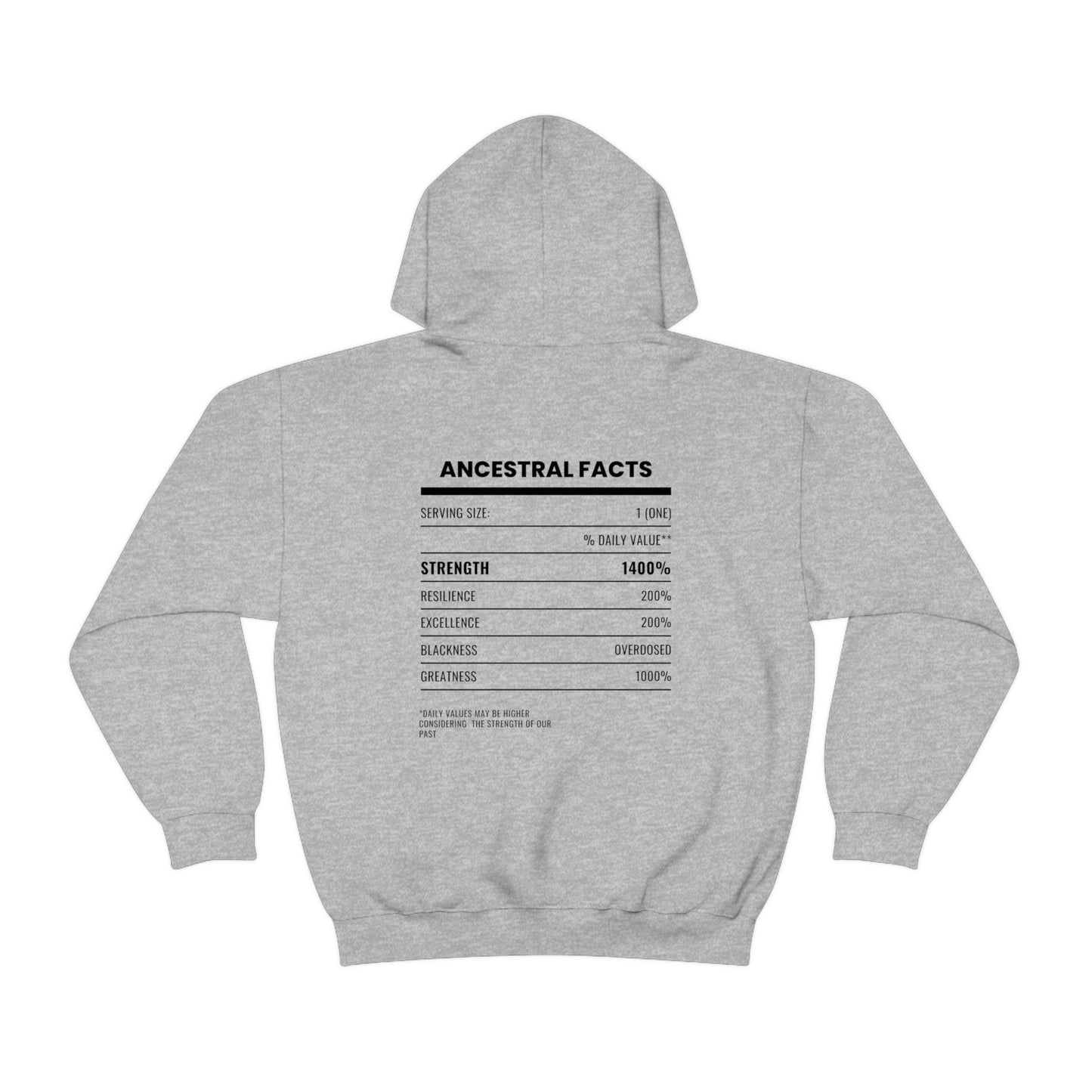 Ancestral Facts Logo Unisex Heavy Blend Hooded Sweatshirt