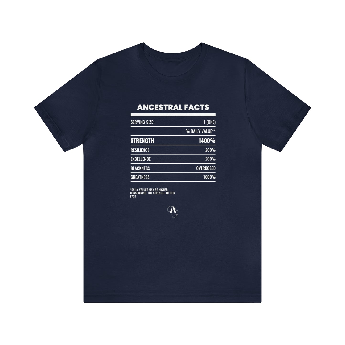 Ancestral Facts Logo Unisex Jersey Short Sleeve Tee