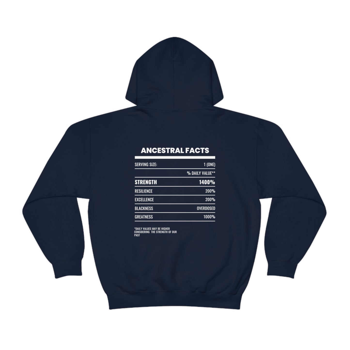 Ancestral Facts Logo Unisex Heavy Blend Hooded Sweatshirt