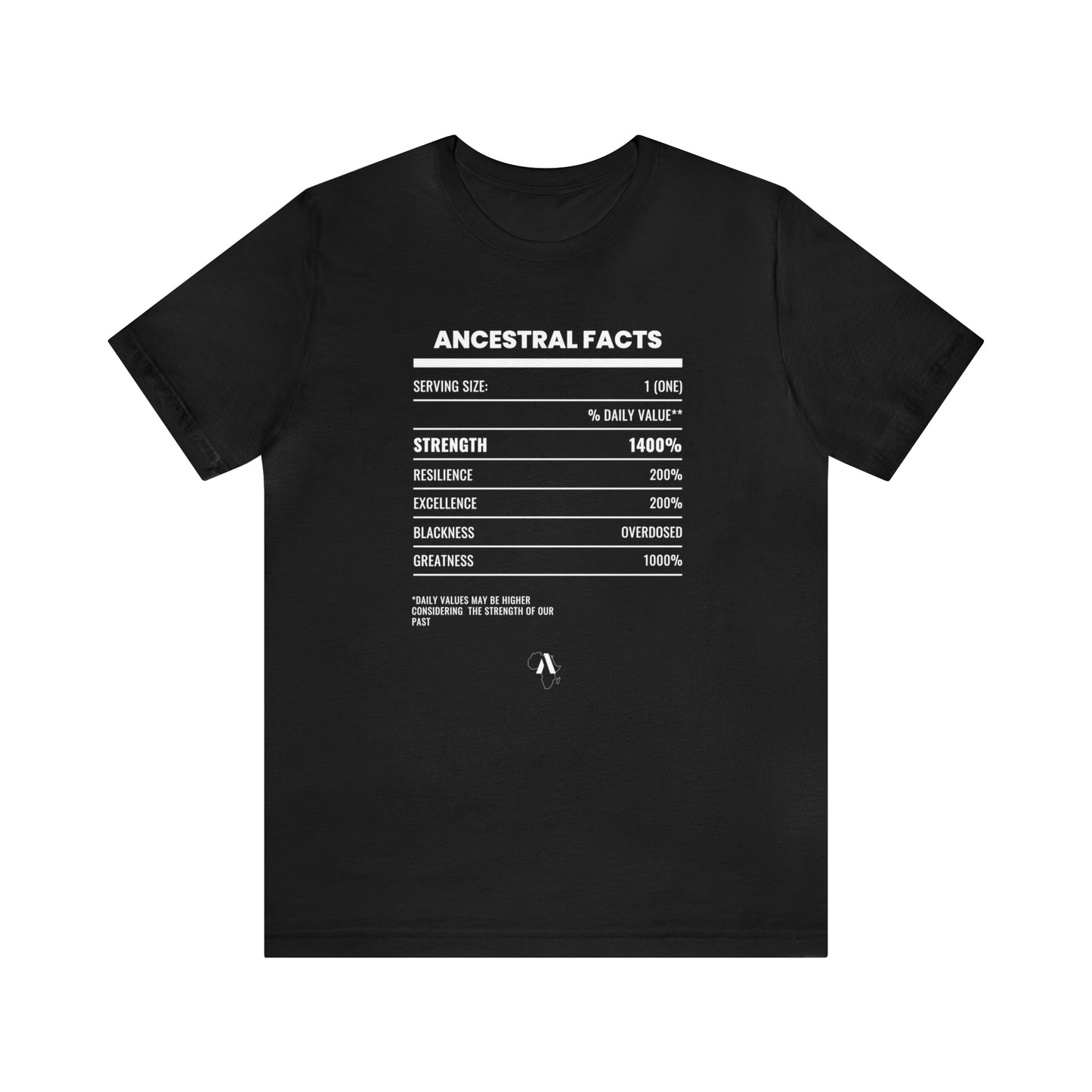 Ancestral Facts Logo Unisex Jersey Short Sleeve Tee