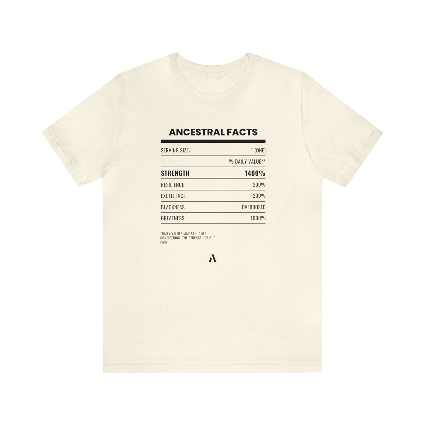 Ancestral Facts Logo Unisex Jersey Short Sleeve Tee