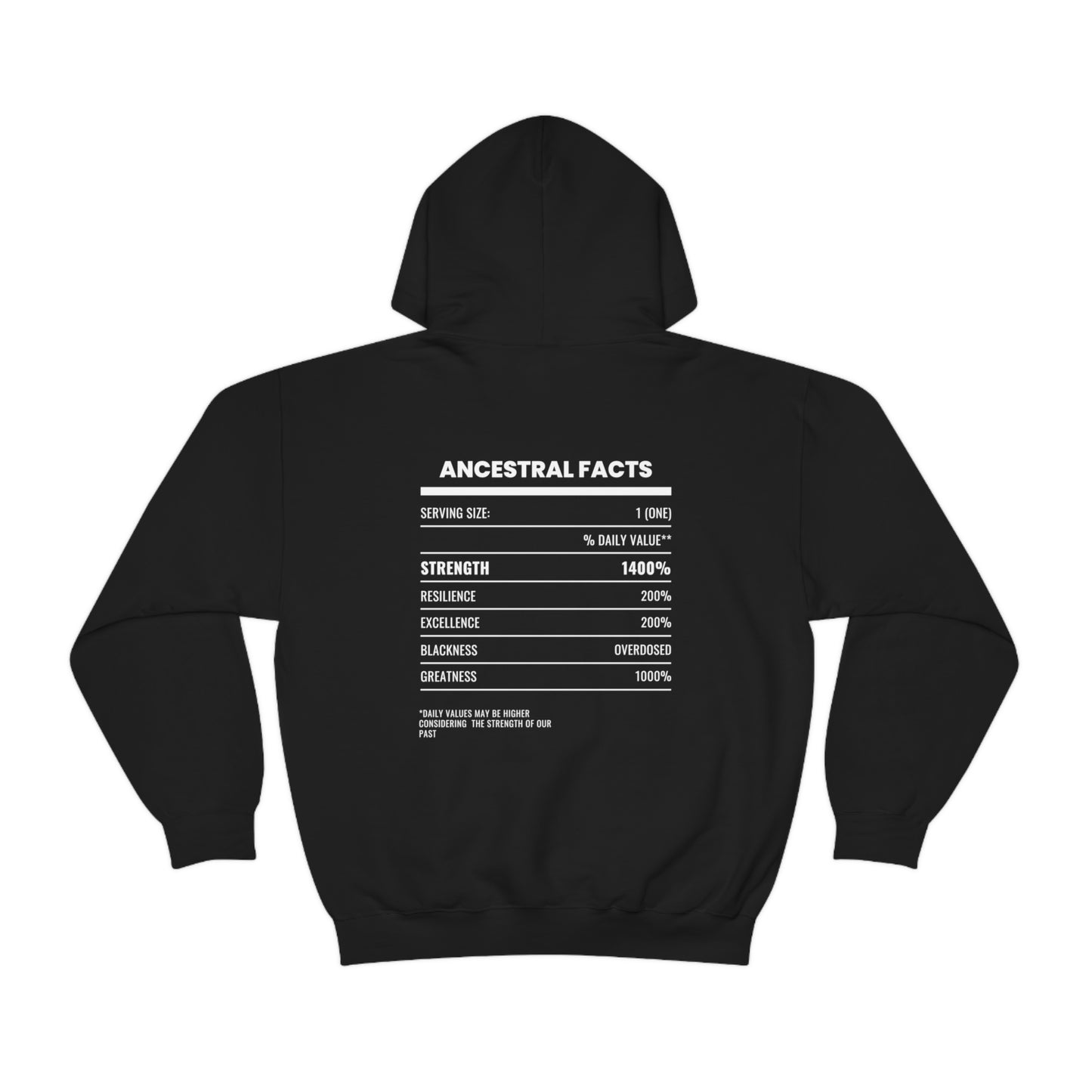 Ancestral Facts Logo Unisex Heavy Blend Hooded Sweatshirt