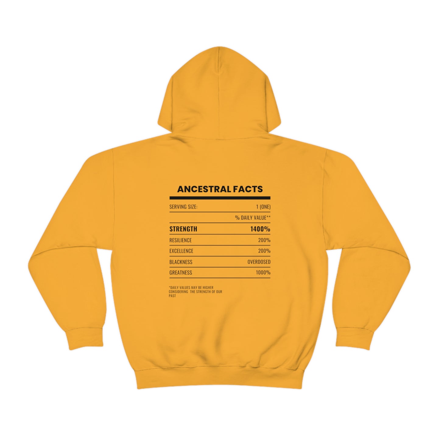 Ancestral Facts Logo Unisex Heavy Blend Hooded Sweatshirt