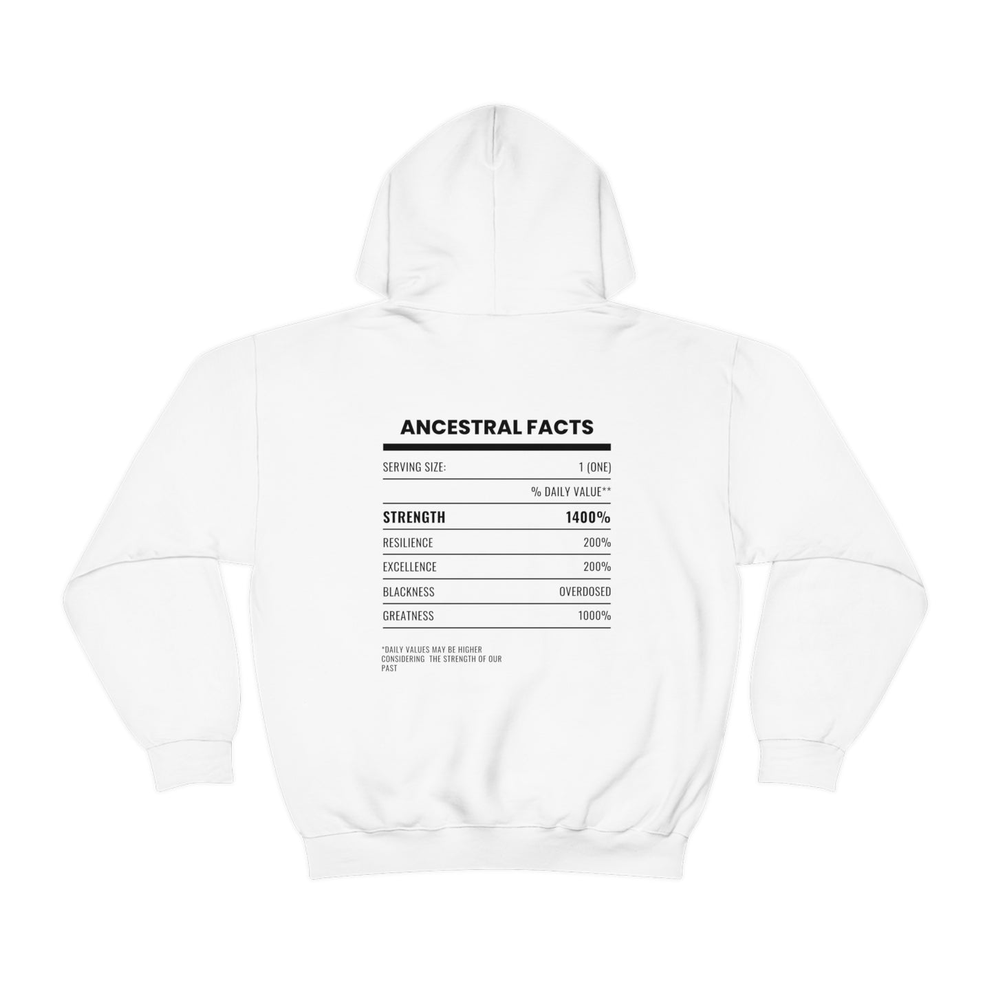 Ancestral Facts Logo Unisex Heavy Blend Hooded Sweatshirt