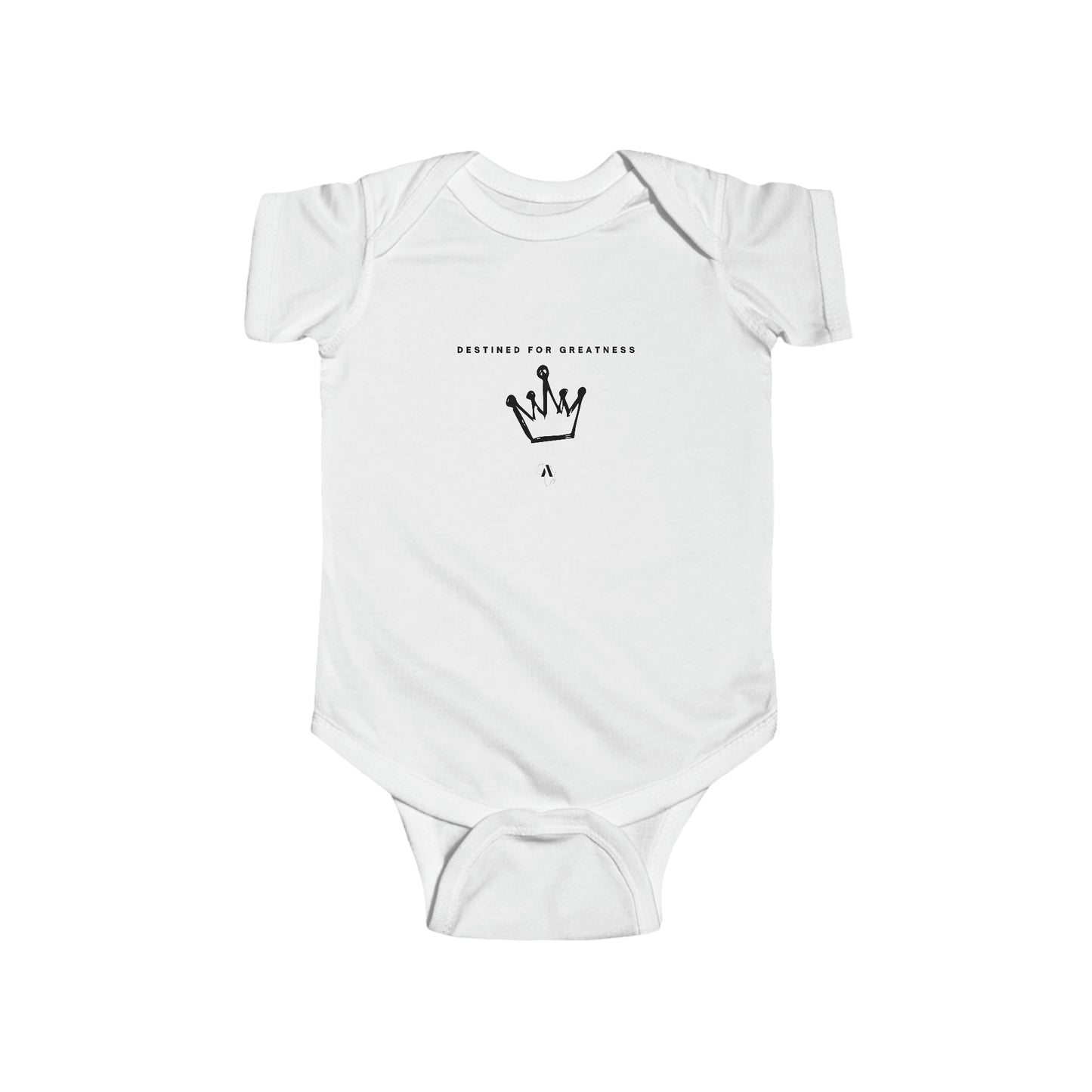 Crowned Infant Fine Jersey Bodysuit