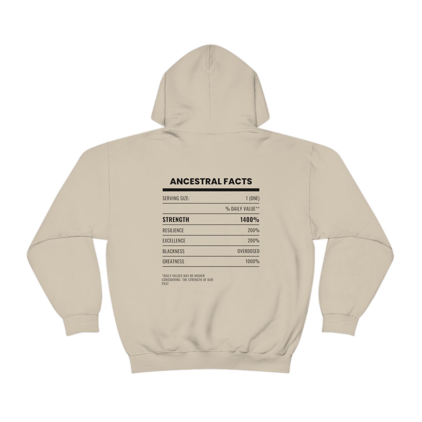Ancestral Facts Logo Unisex Heavy Blend Hooded Sweatshirt
