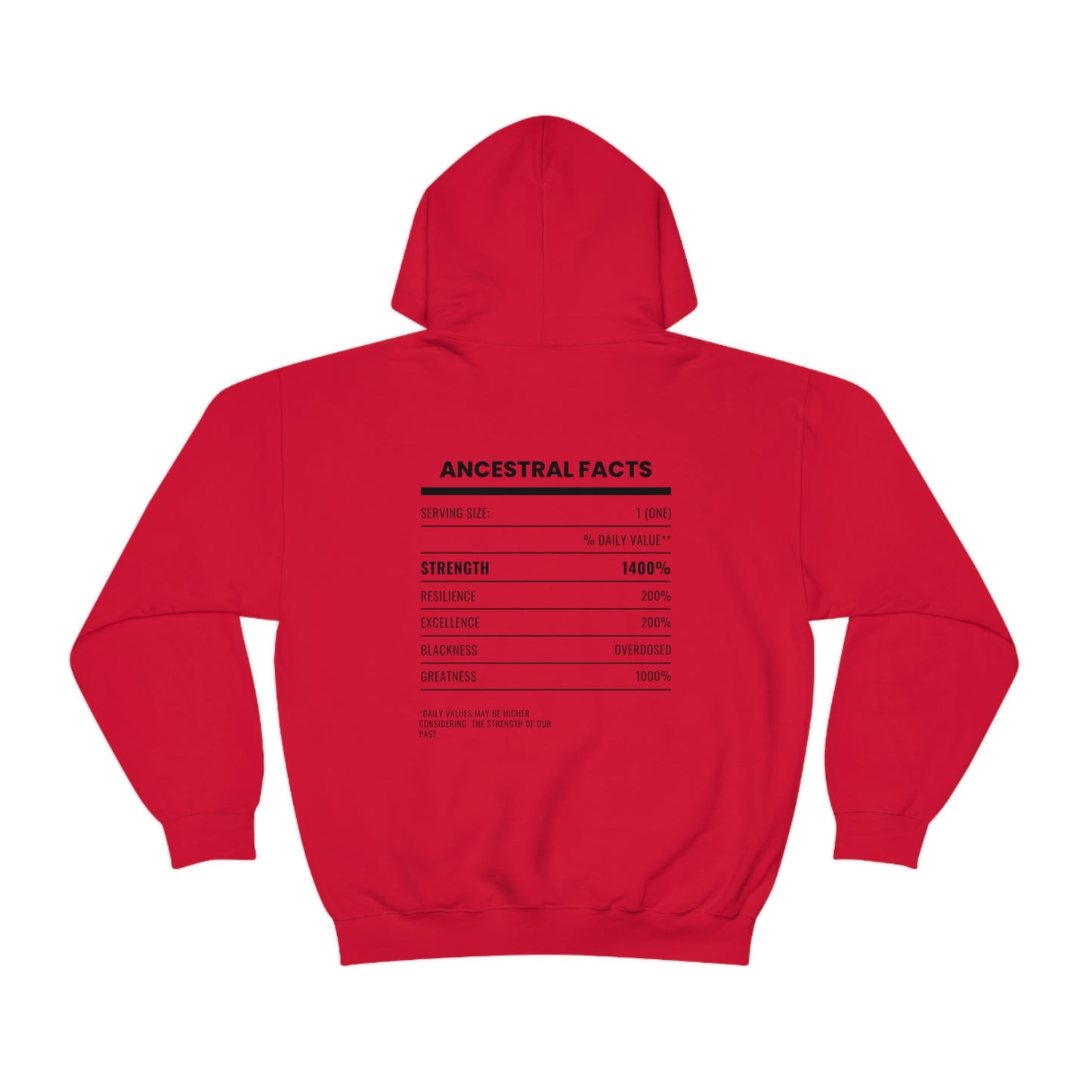 Ancestral Facts Logo Unisex Heavy Blend Hooded Sweatshirt