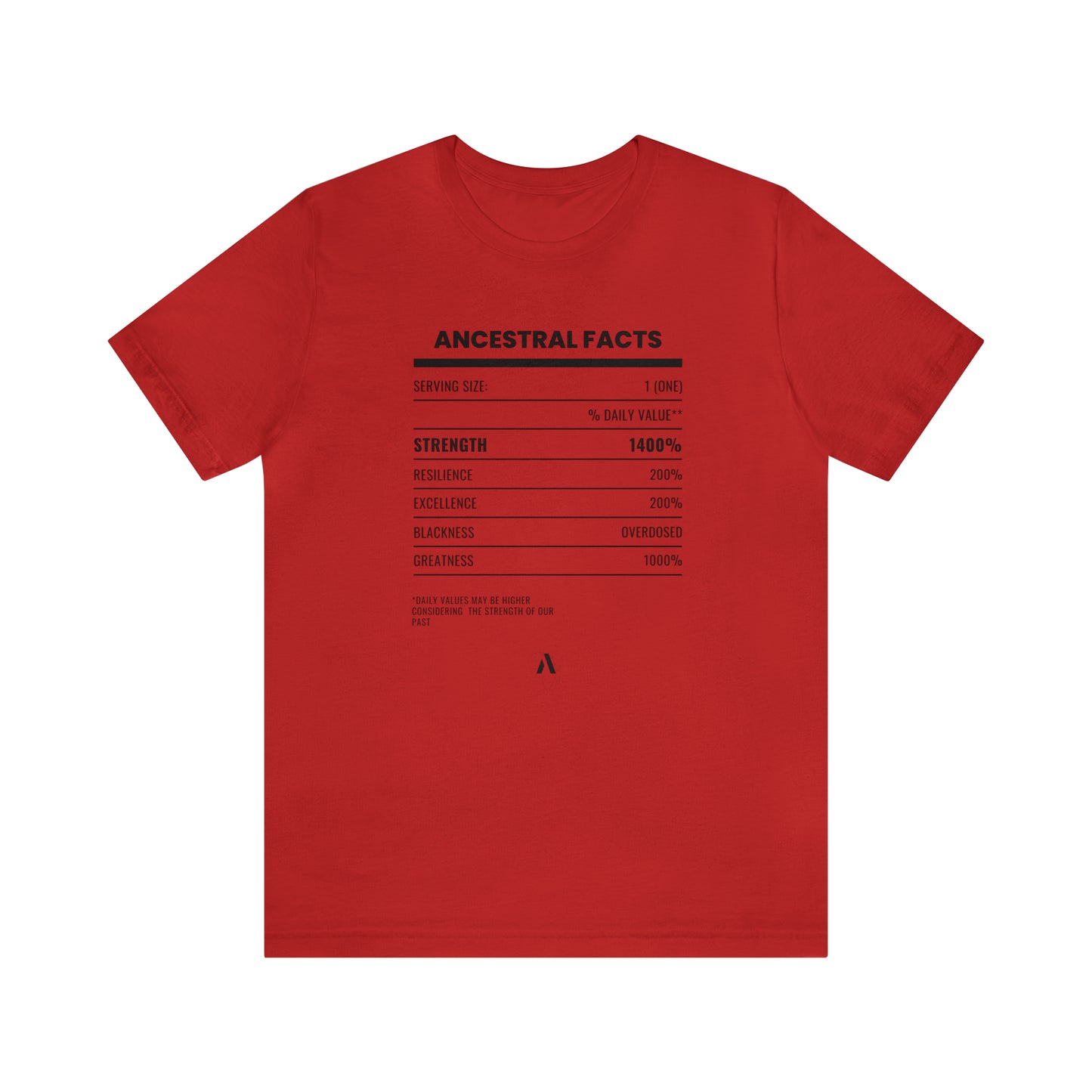 Ancestral Facts Logo Unisex Jersey Short Sleeve Tee