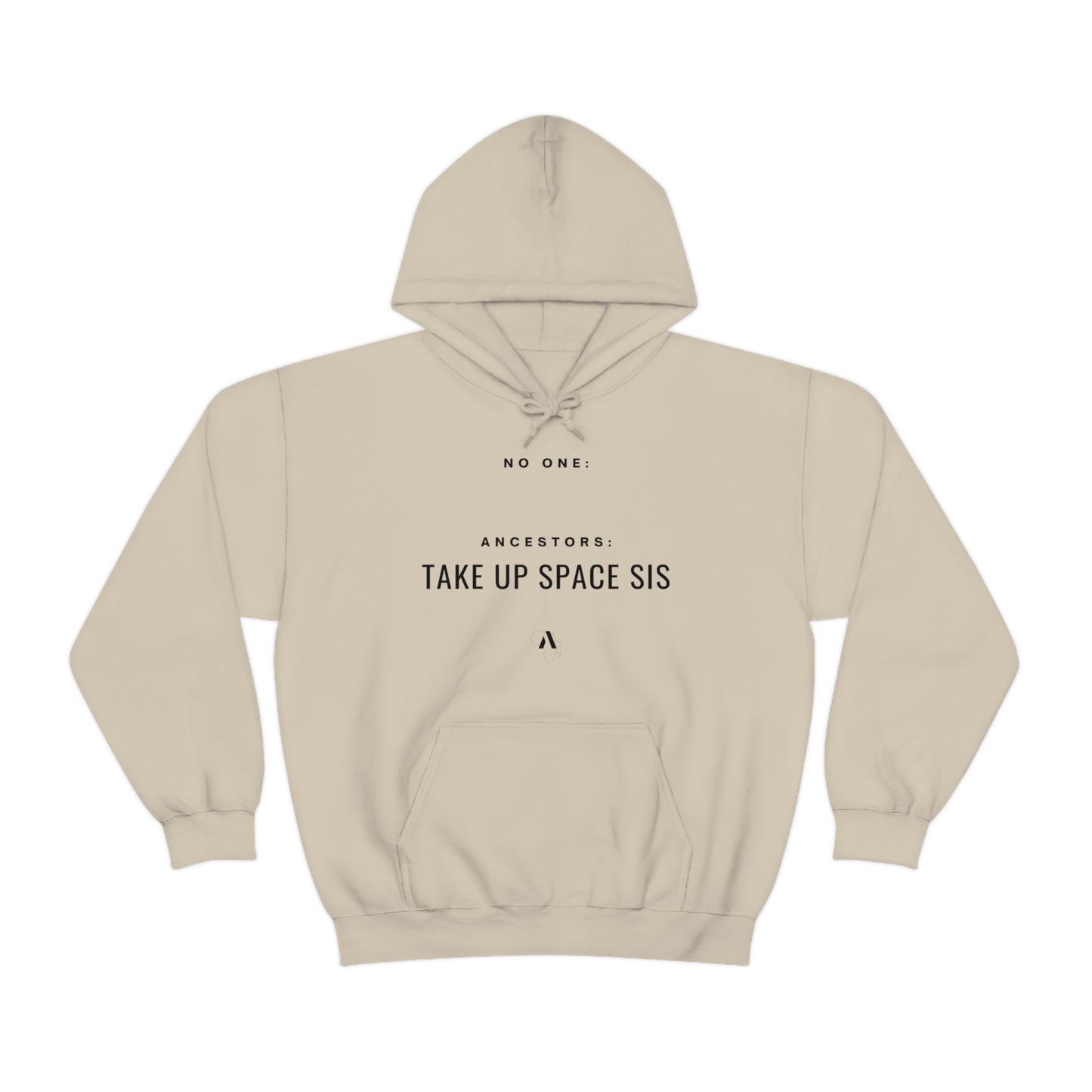 Take Up Space Sis Unisex Heavy Blend Hooded Sweatshirt