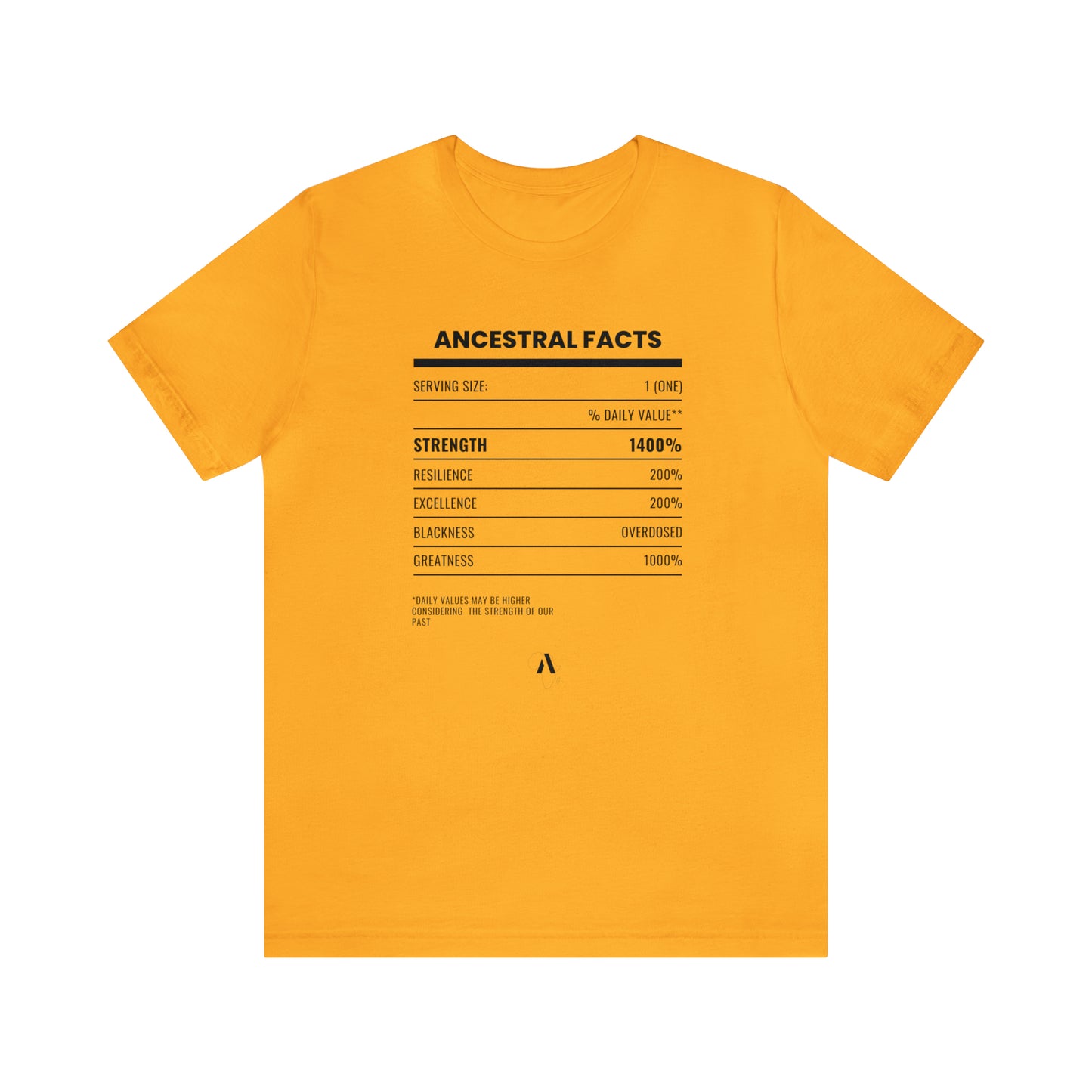 Ancestral Facts Logo Unisex Jersey Short Sleeve Tee